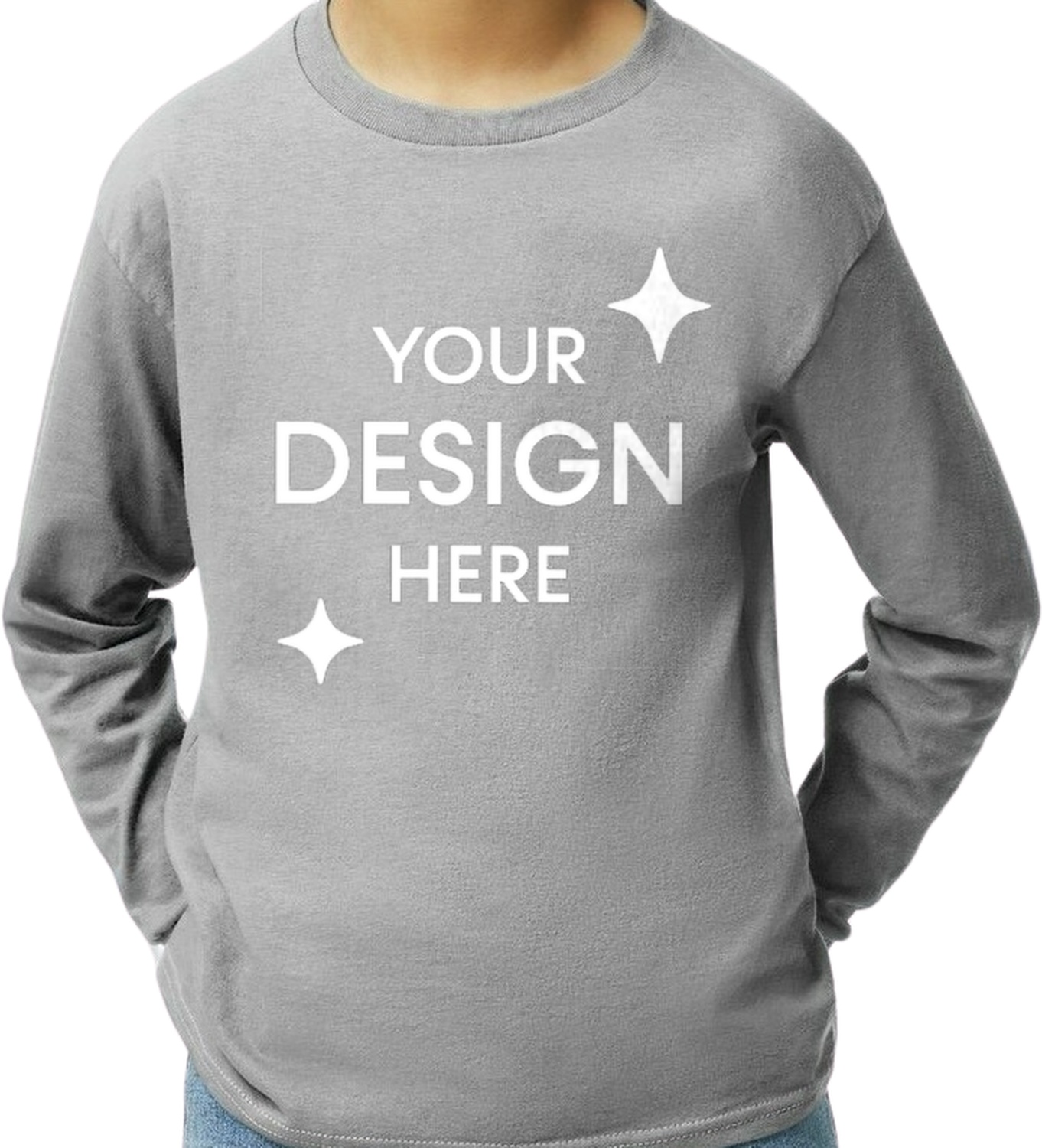 Youth Heavy Cotton™ Long-Sleeve T-Shirt