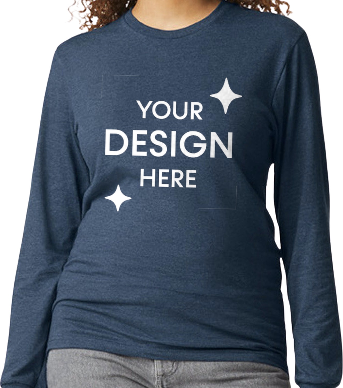 Unisex Softstyle CVC Long Sleeve T-Shirt