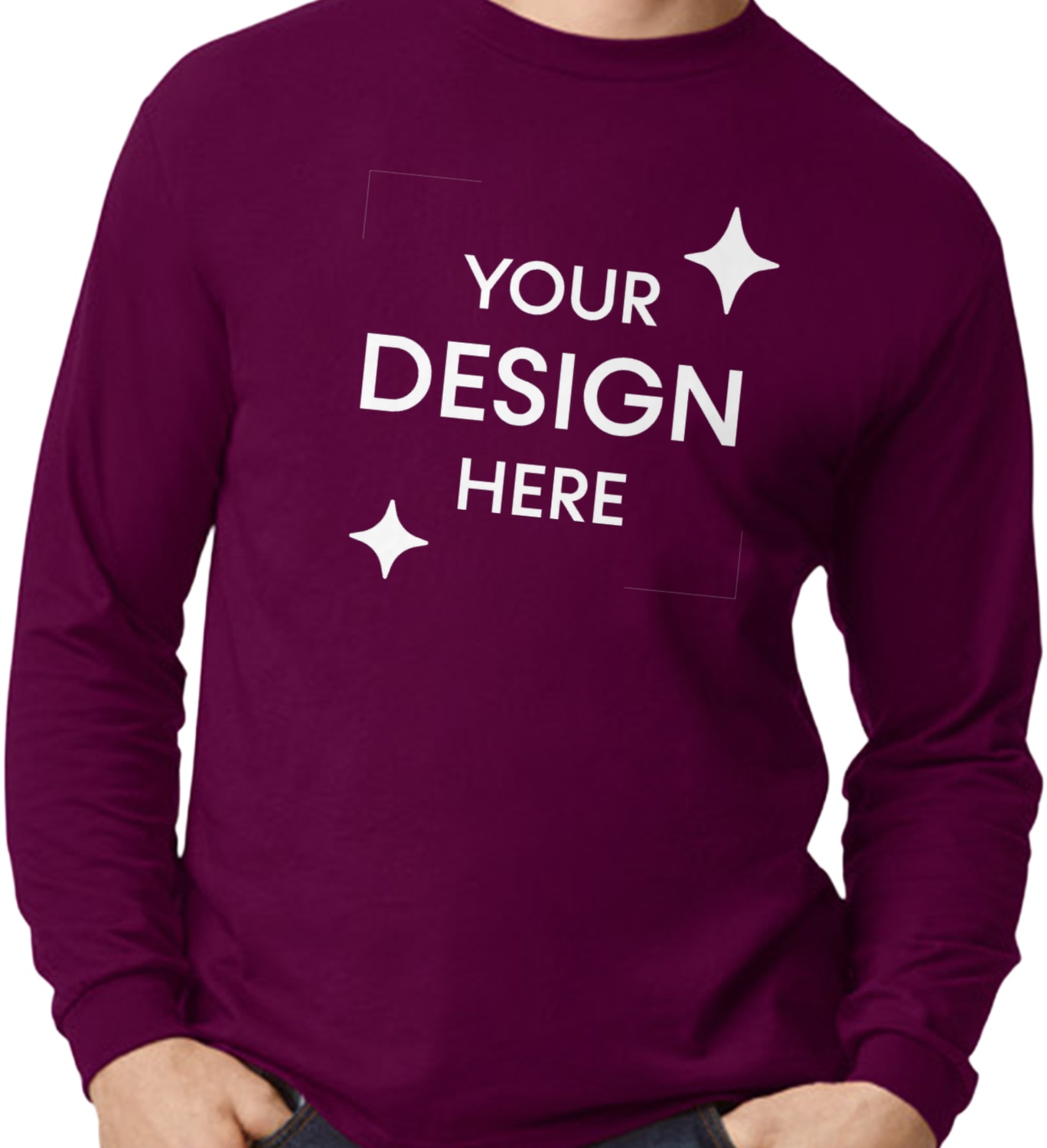 Unisex 50/50 Long-Sleeve T-Shirt