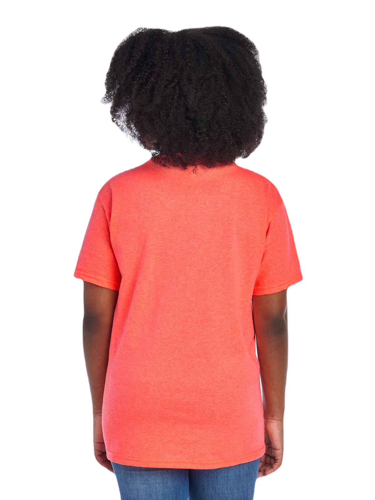 Fruit of the Loom 3931B Retro Heather Coral