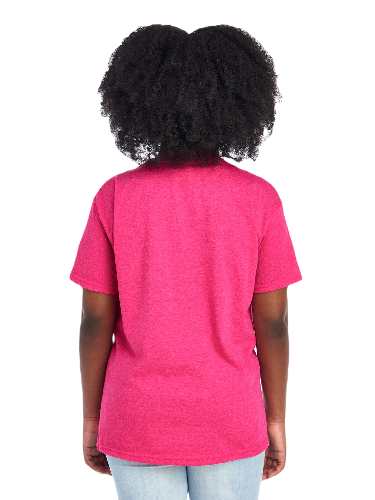 Fruit of the Loom 3931B Retro Heather Pink