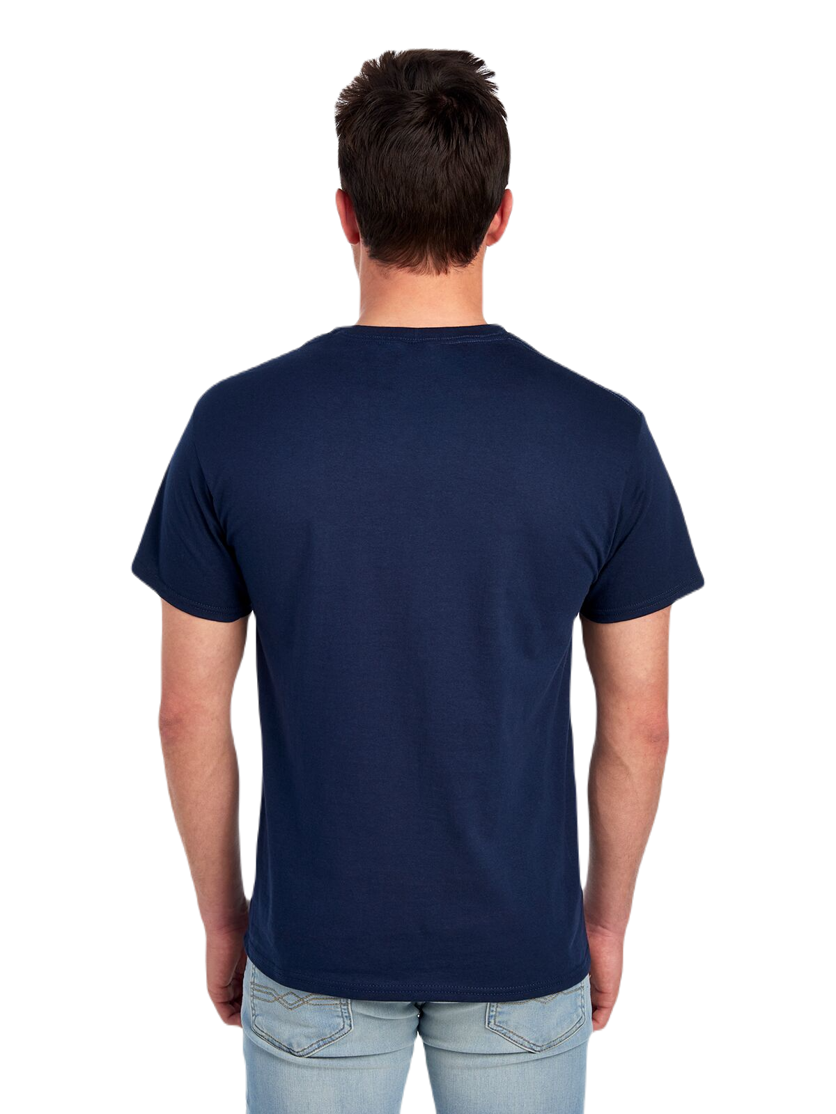 Fruit Of The Loom Unisex Hd Cotton™ T Shirt 3931 J Navy | Jiffy