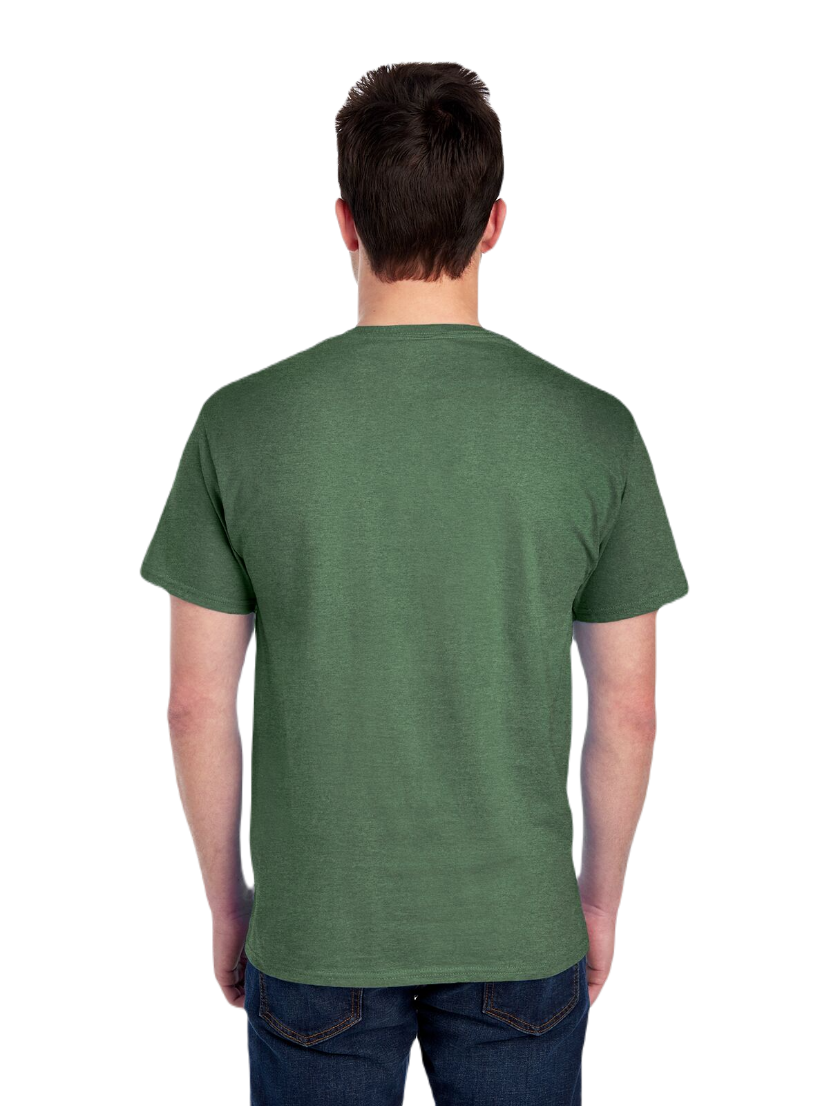 Fruit of the Loom 3931 Military Green Heather