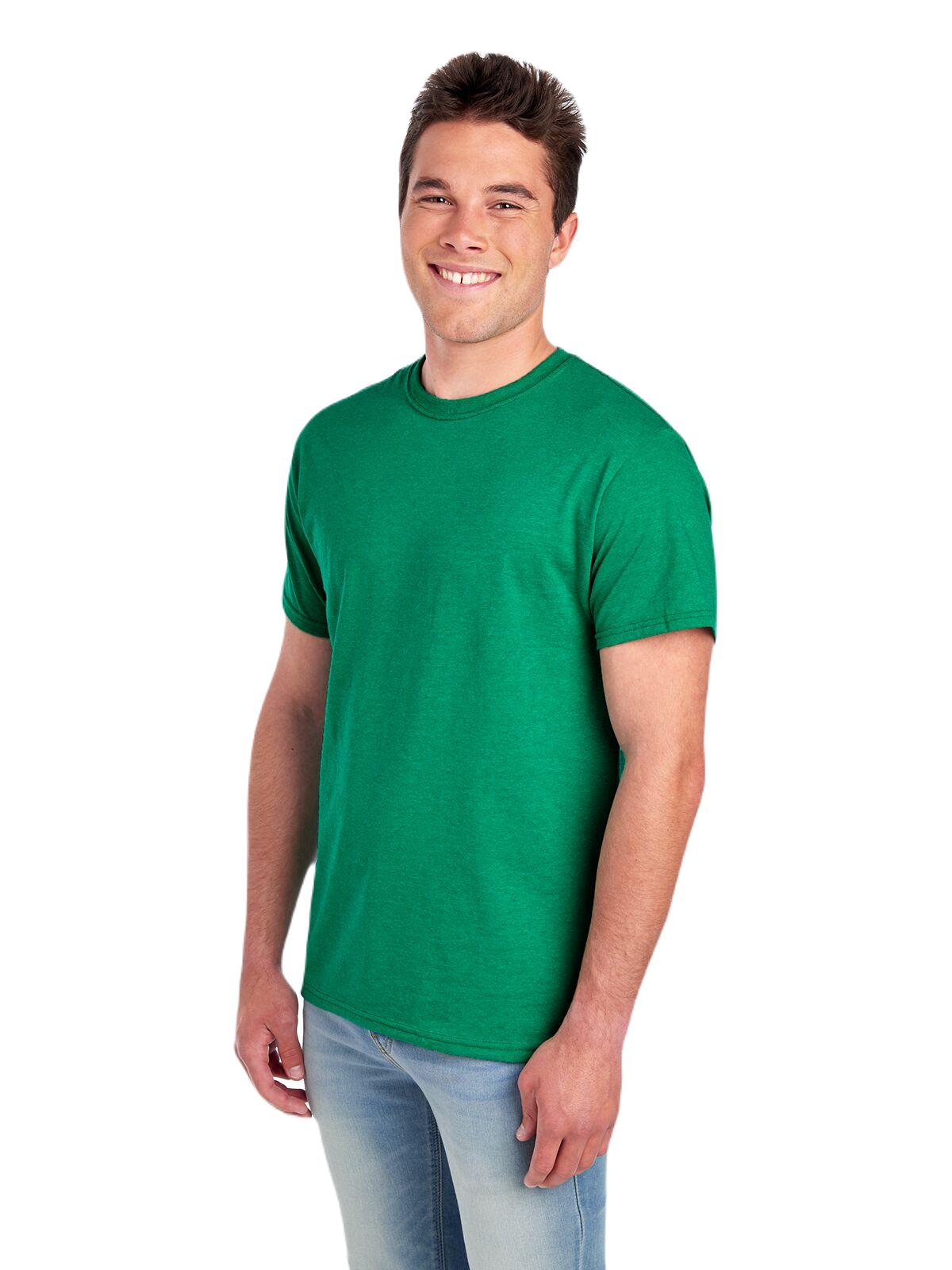 Fruit of the Loom 3931 Retro Heather Green