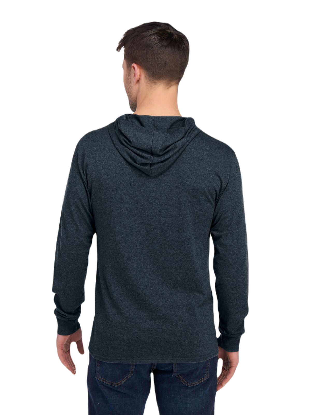 Fruit of the Loom 4LSHFL Black Ink Heather