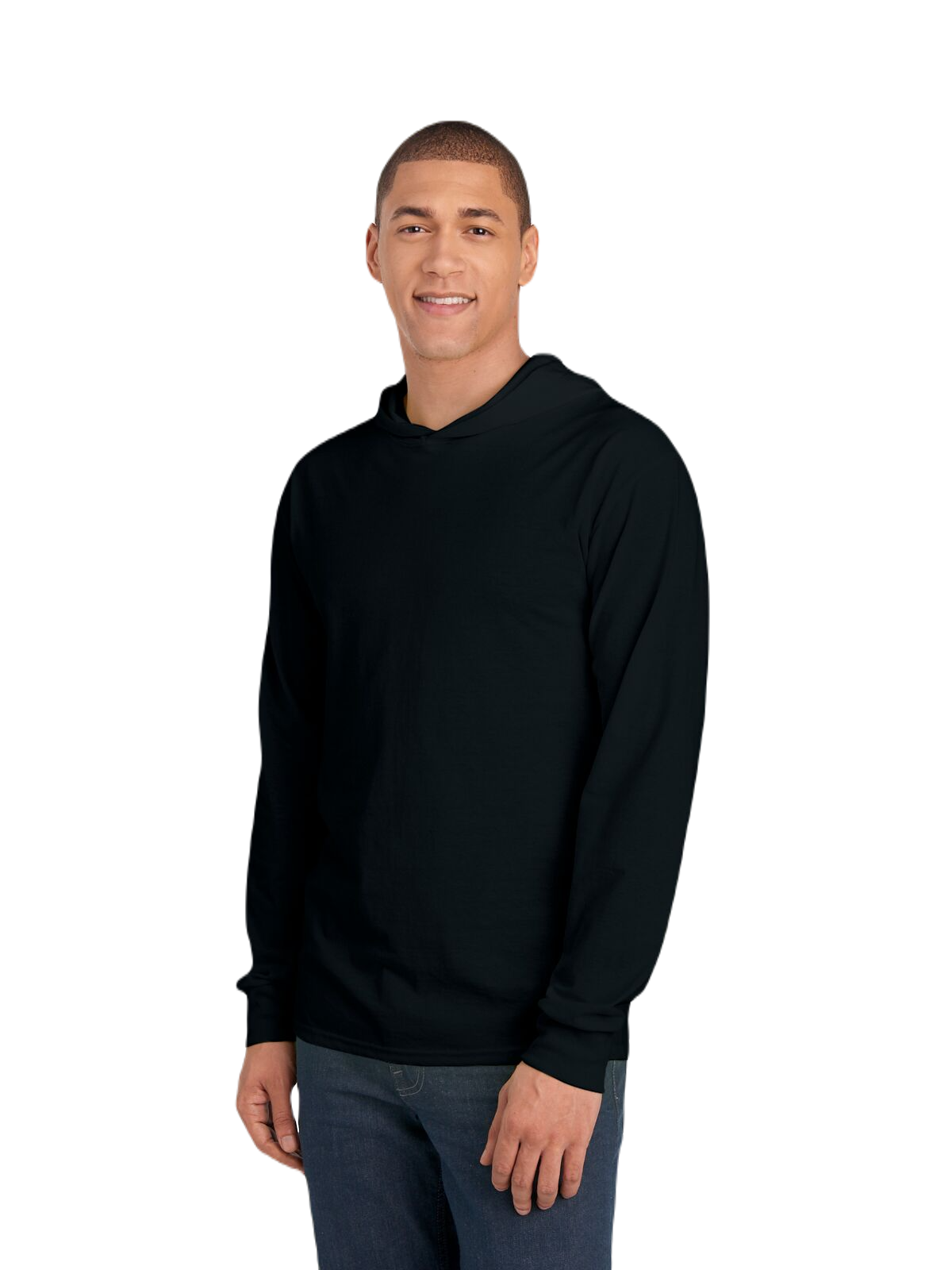 Fruit of the Loom 4LSHFL Black Ink