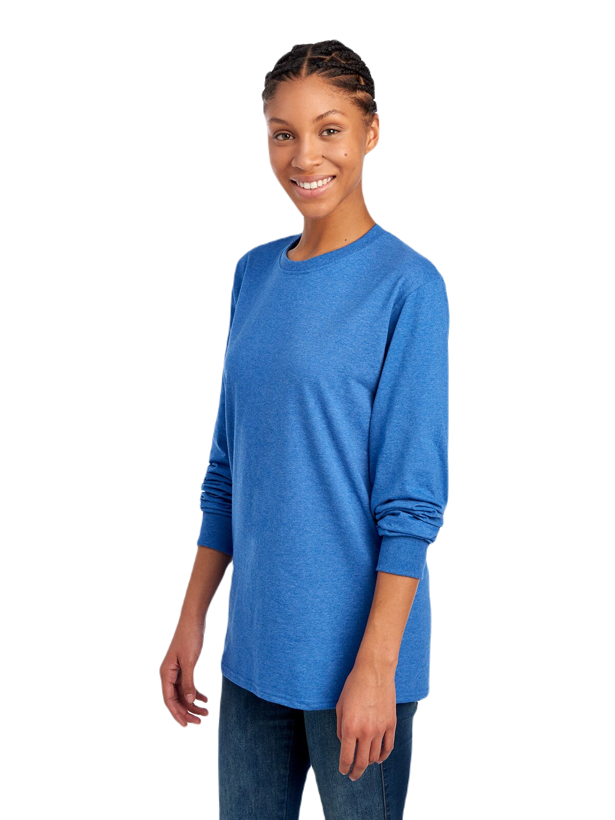 Fruit of the Loom 4930 Retro Heather Royal