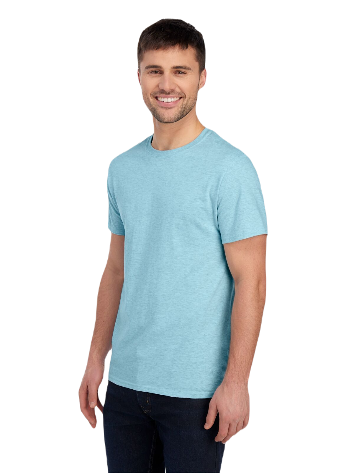 Fruit of the Loom IC47MR Aqua Velvet Heather