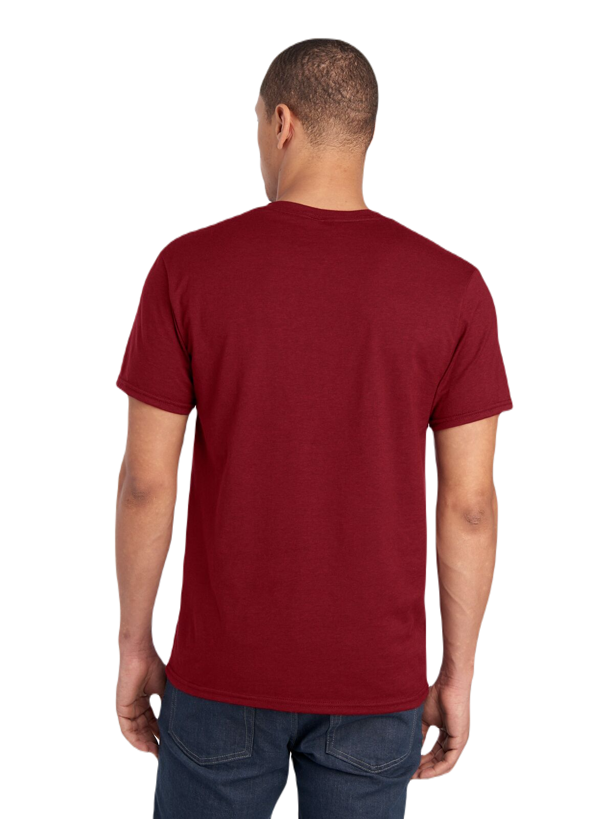 Fruit of the Loom IC47MR Peppered Red Heather