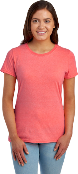 Fruit of the Loom L3930R Retro Heather Coral
