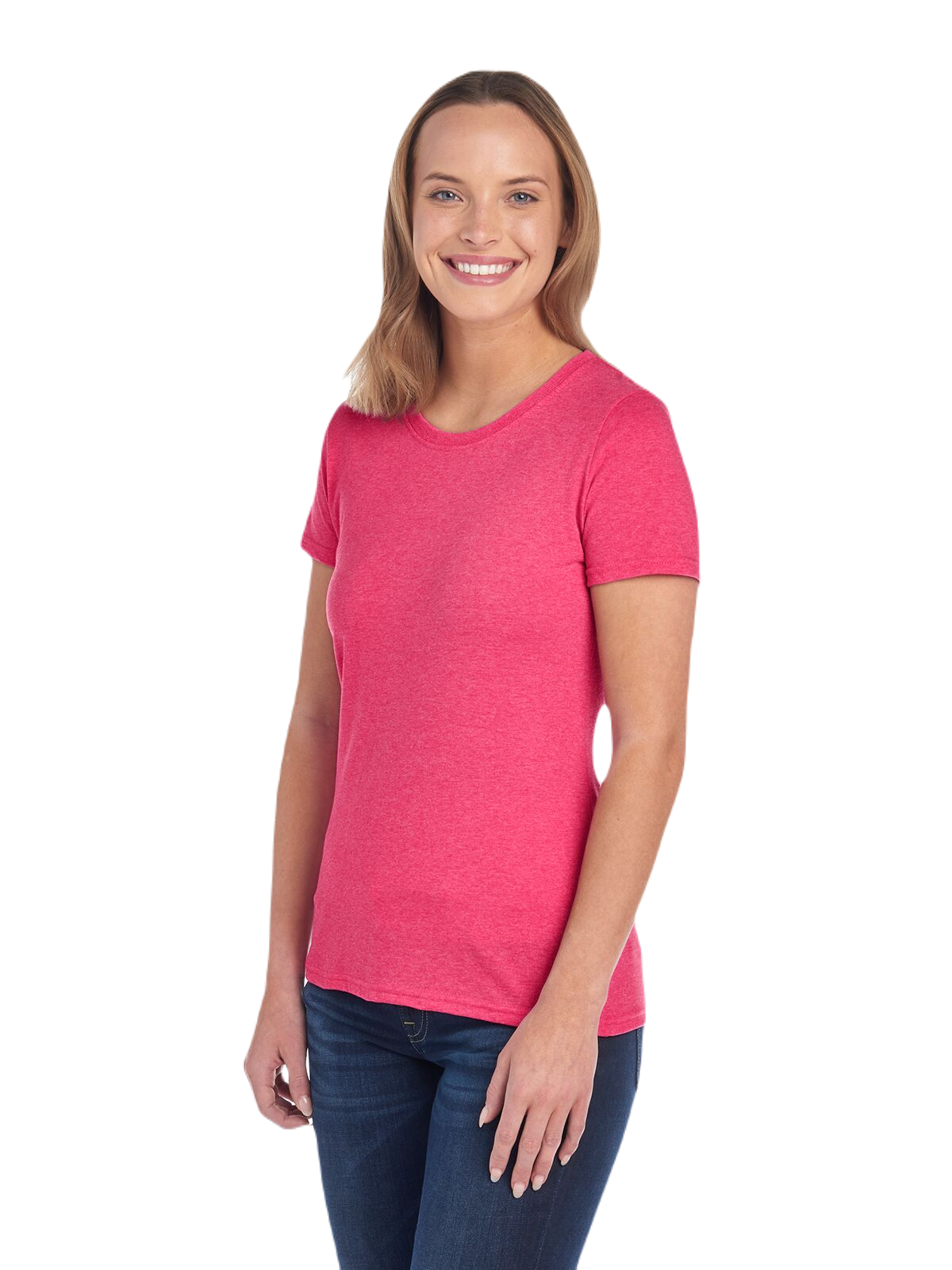 Fruit of the Loom L3930R Retro Heather Pink