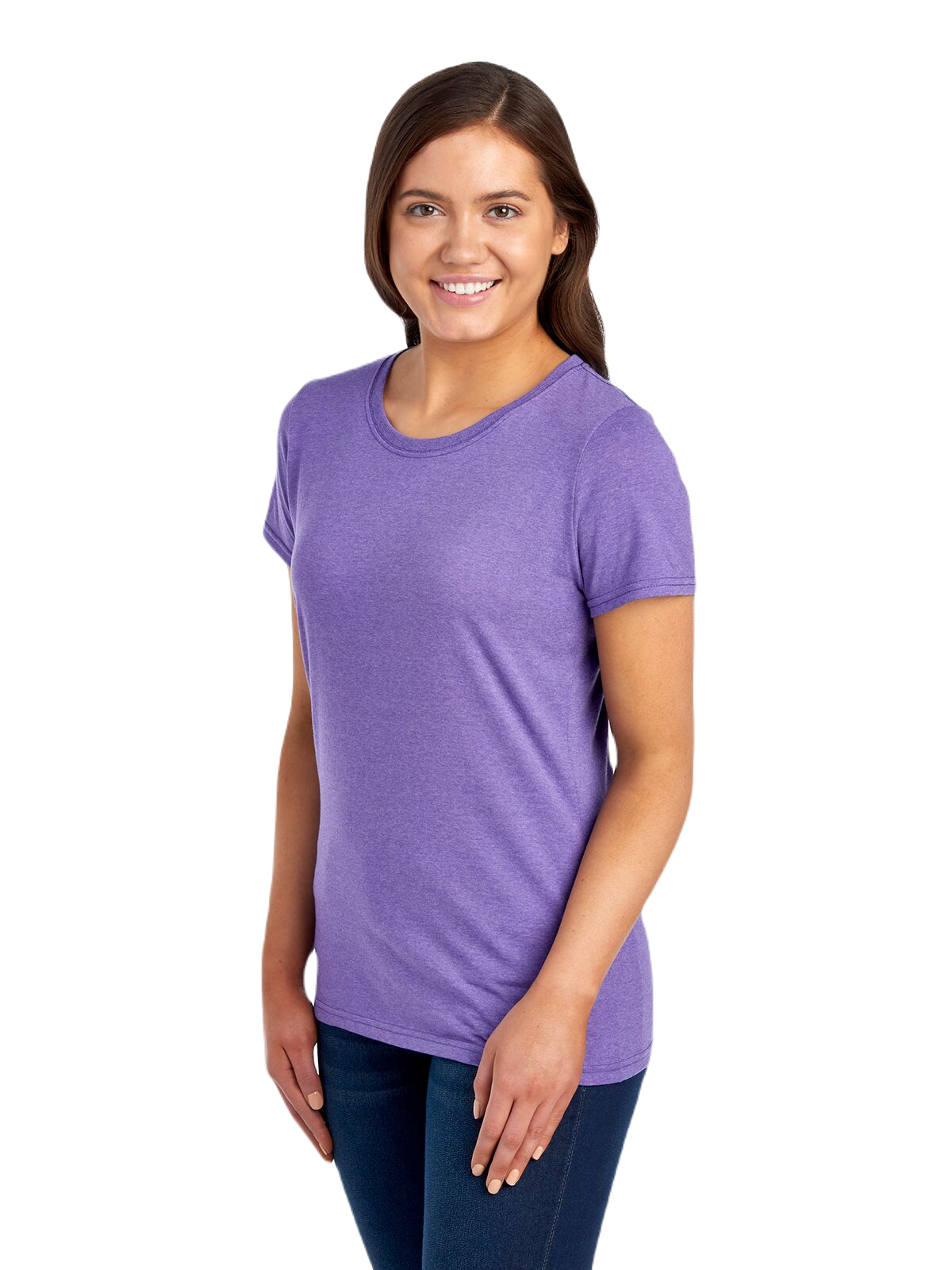 Fruit of the Loom L3930R Retro Heather Purple