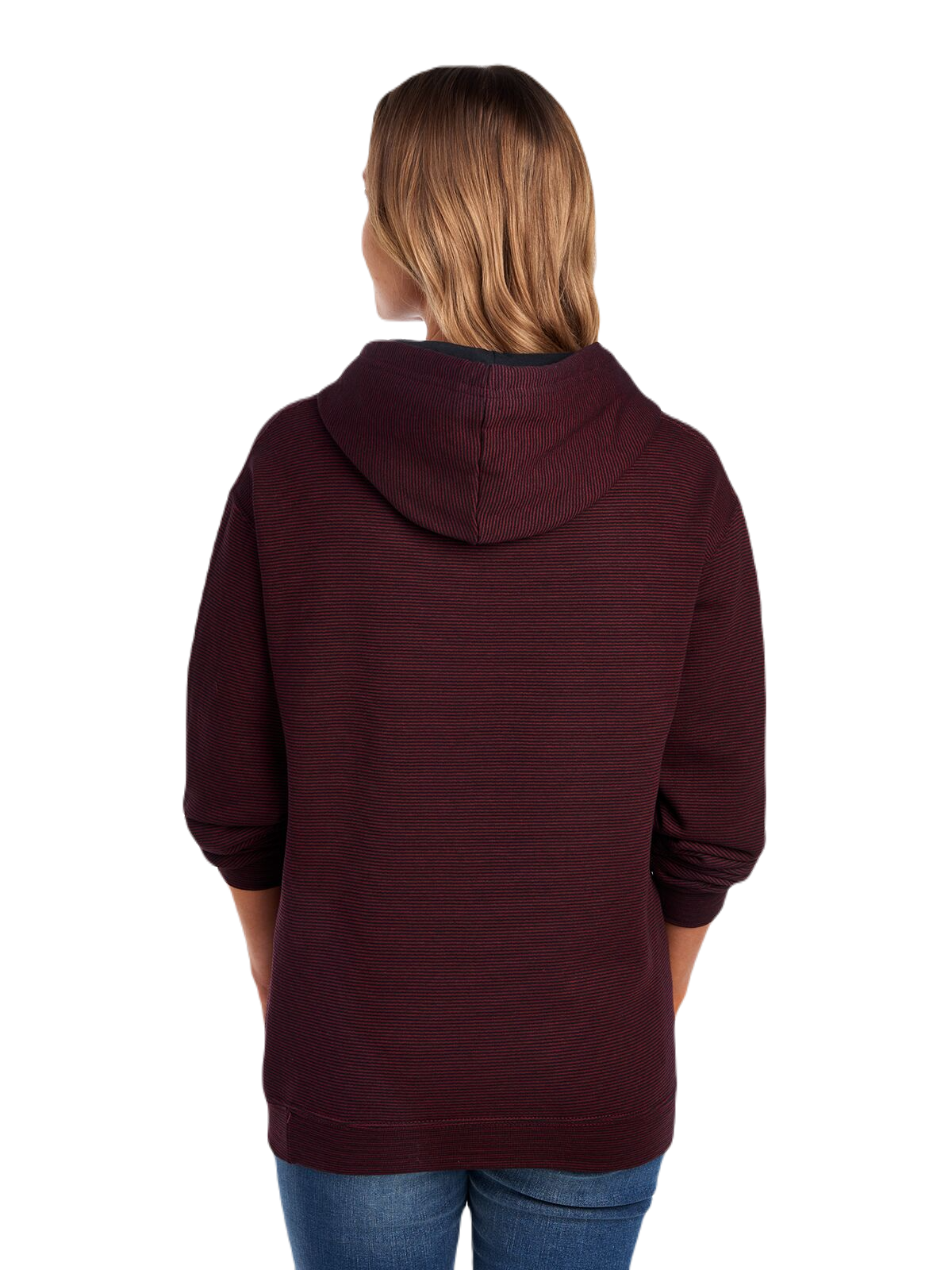 Fruit of the Loom SF77R Maroon Stripe