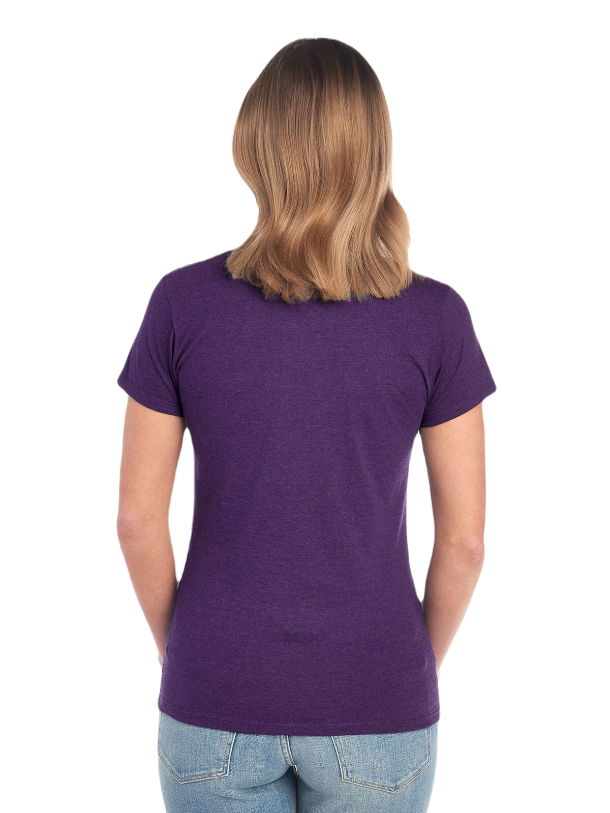 Fruit of the Loom SSFJR Heather Grape