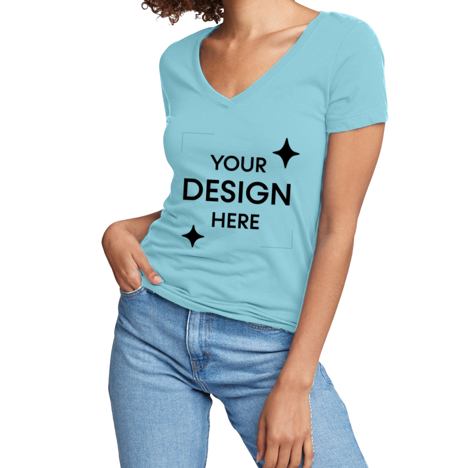 Women's 'Junior fit' Ideal V