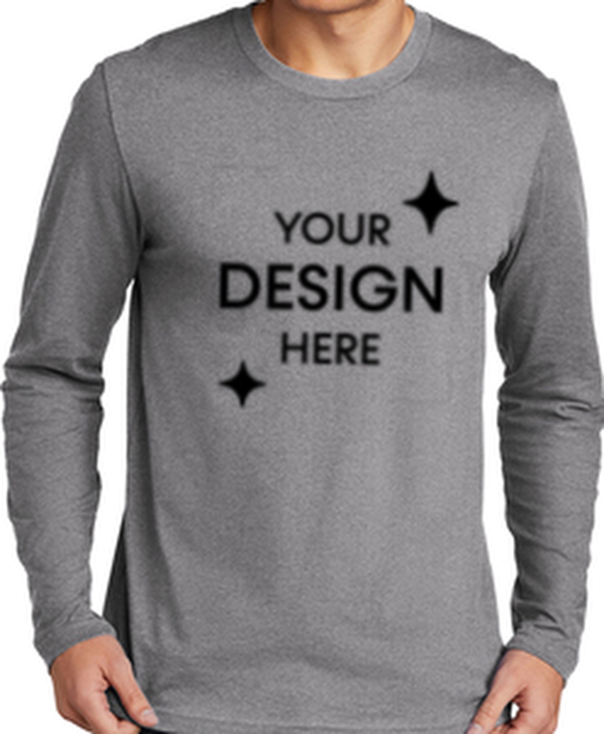 Men's Cotton Long-Sleeve Crew