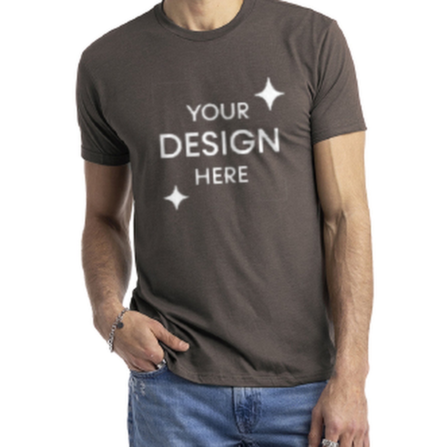 Unisex CVC Crewneck T-Shirt