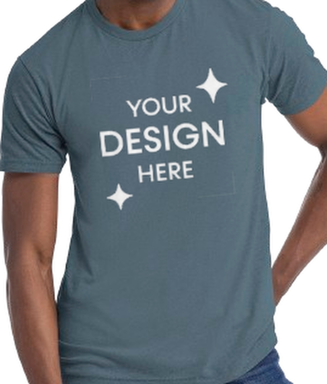 Unisex CVC Crewneck T-Shirt