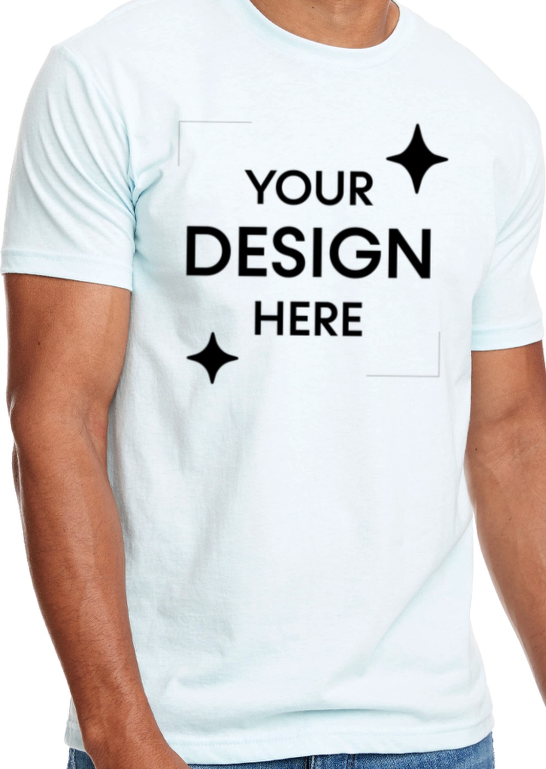 Unisex CVC Crewneck T-Shirt