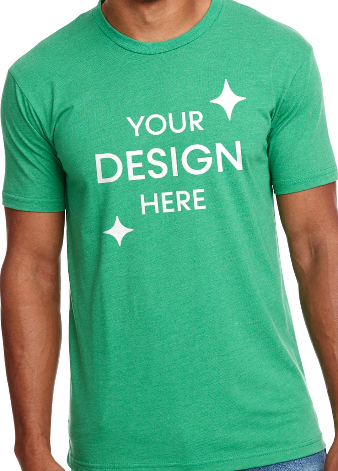 Unisex CVC Crewneck T-Shirt