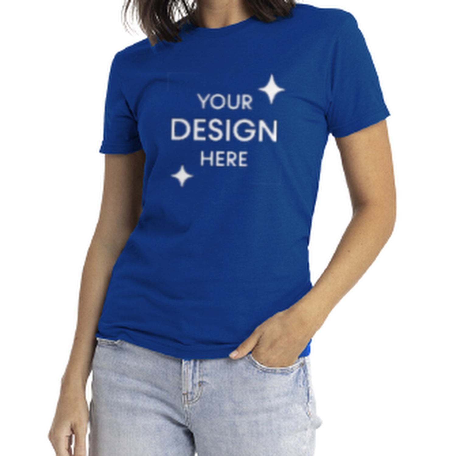 Unisex CVC Crewneck T-Shirt