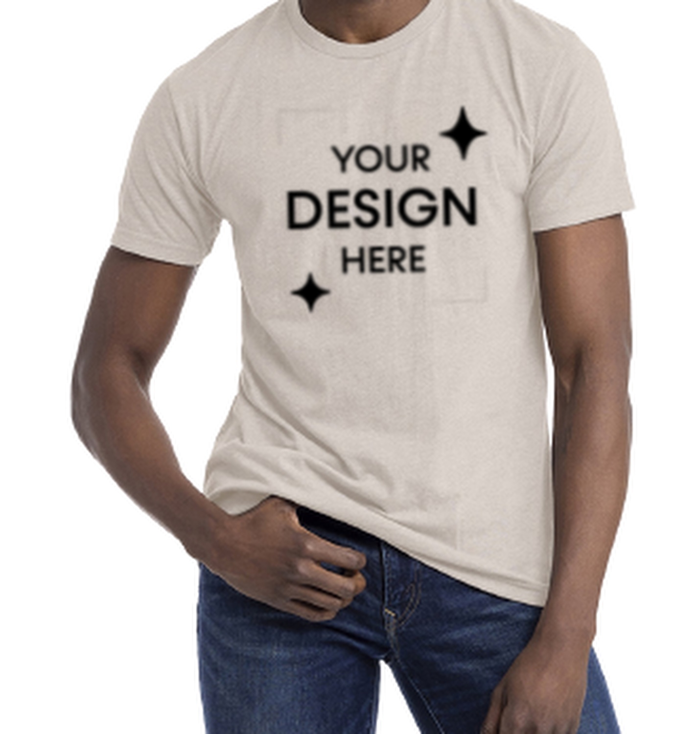 Unisex CVC Crewneck T-Shirt