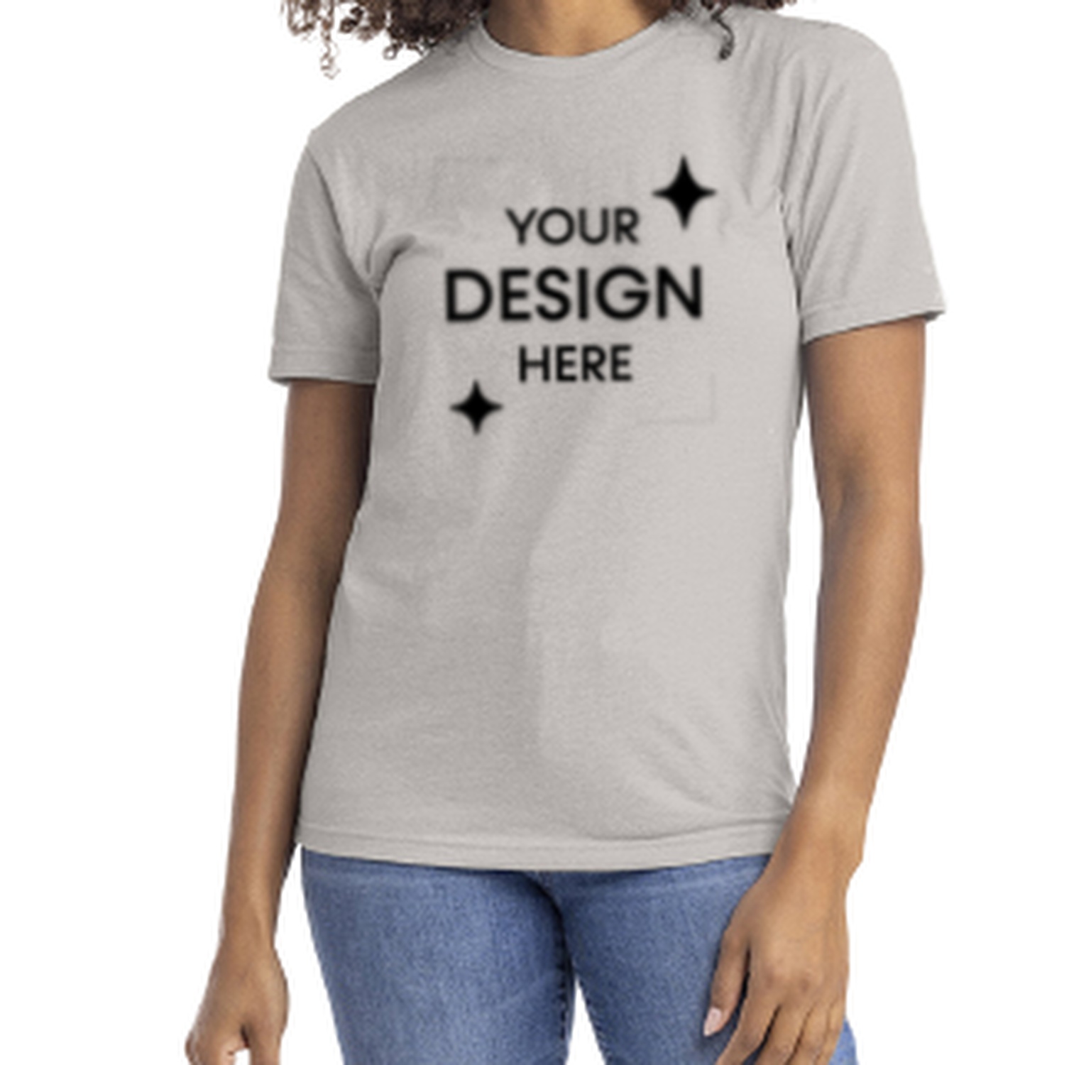 Unisex CVC Crewneck T-Shirt