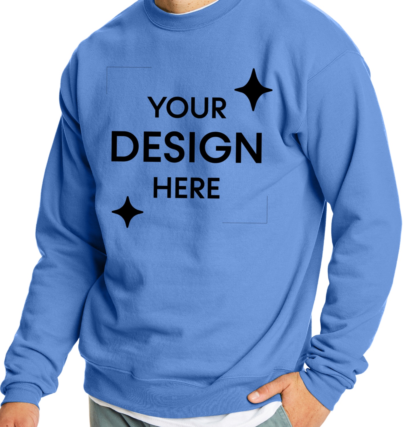 Unisex Ecosmart® 50/50 Crewneck Sweatshirt