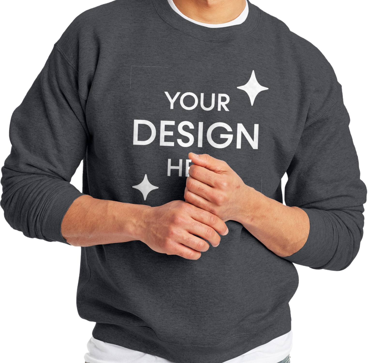 Unisex Ecosmart® 50/50 Crewneck Sweatshirt