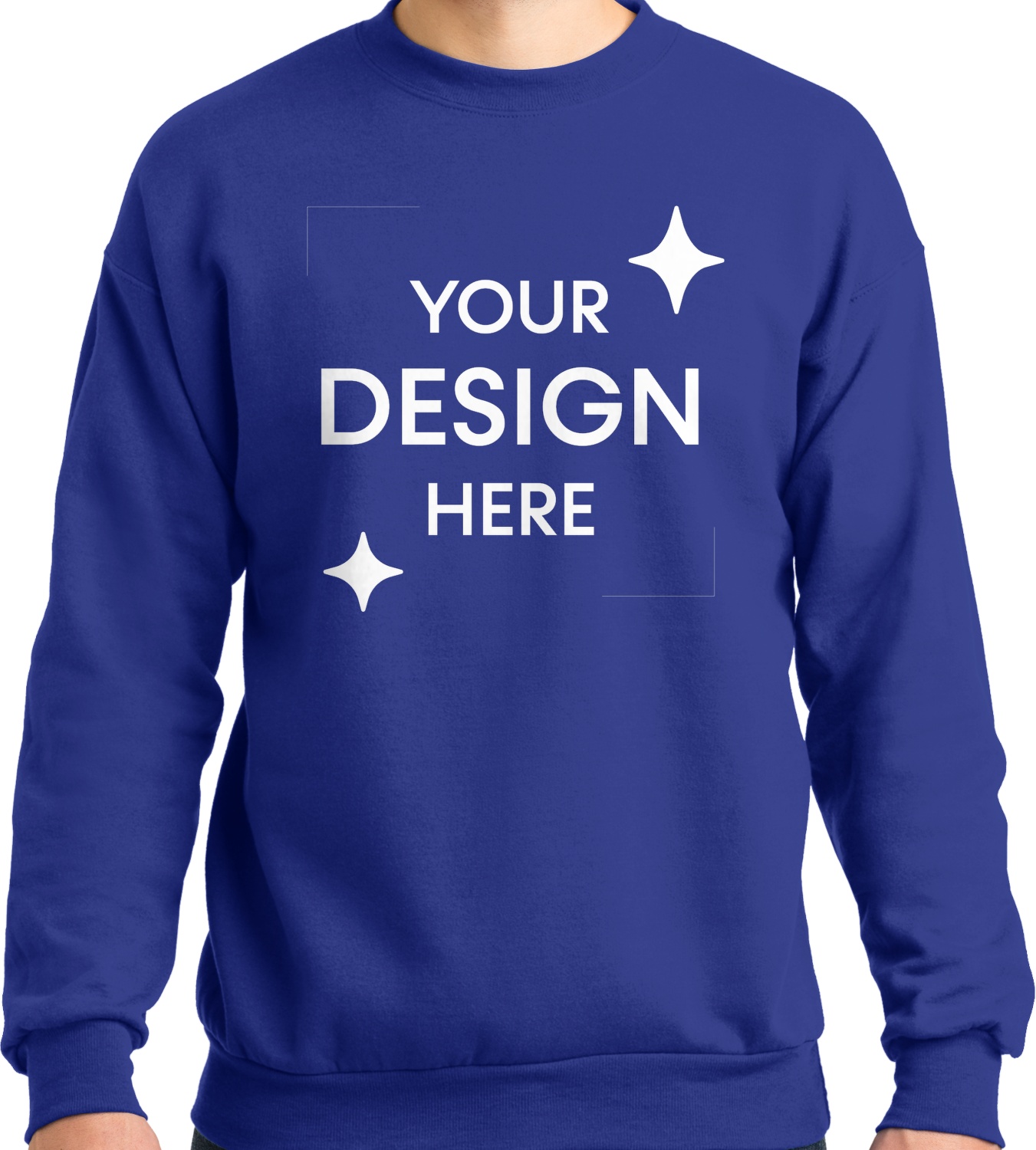 Unisex Ecosmart® 50/50 Crewneck Sweatshirt