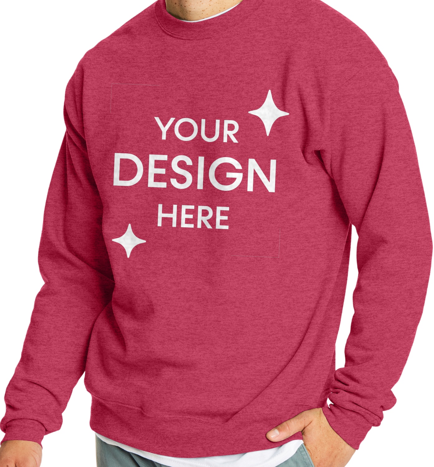 Unisex Ecosmart® 50/50 Crewneck Sweatshirt