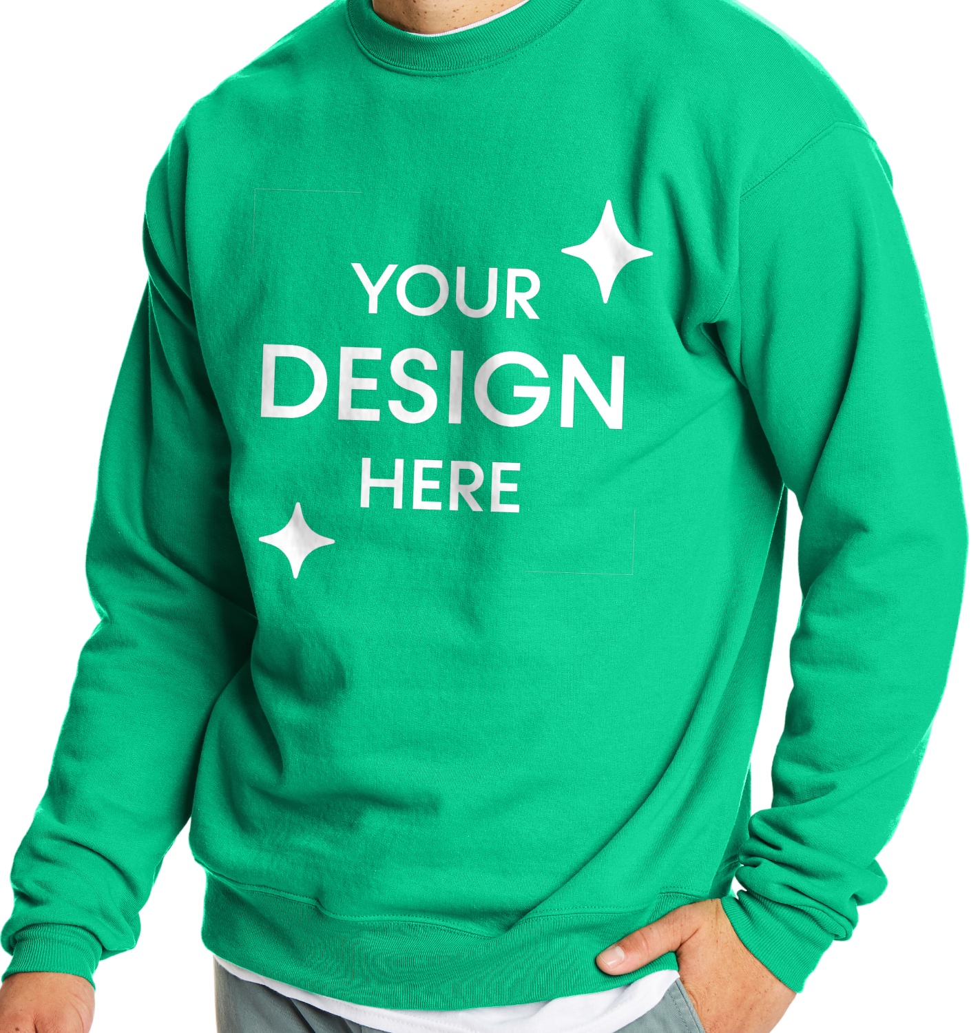 Unisex Ecosmart® 50/50 Crewneck Sweatshirt