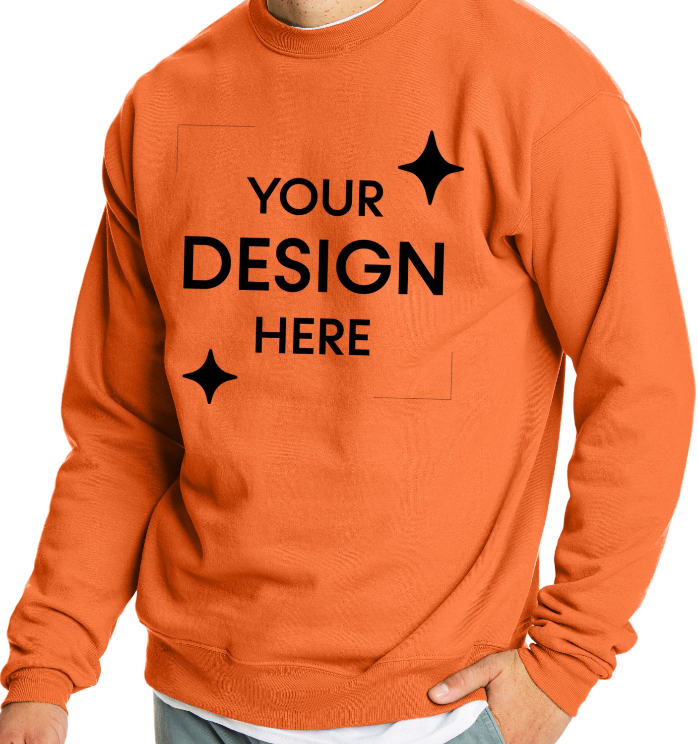 Unisex Ecosmart® 50/50 Crewneck Sweatshirt