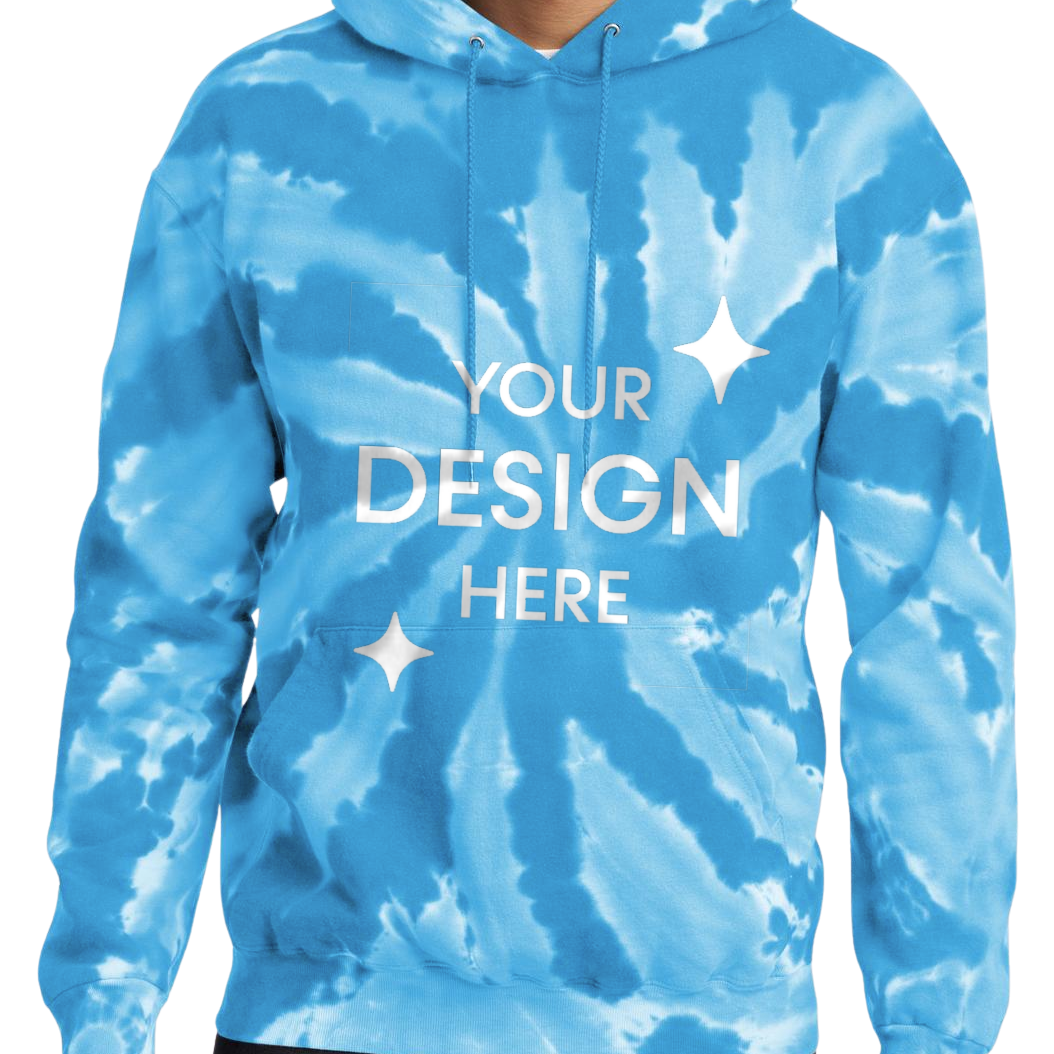 Unisex Tie-Dye Pullover Hoodie
