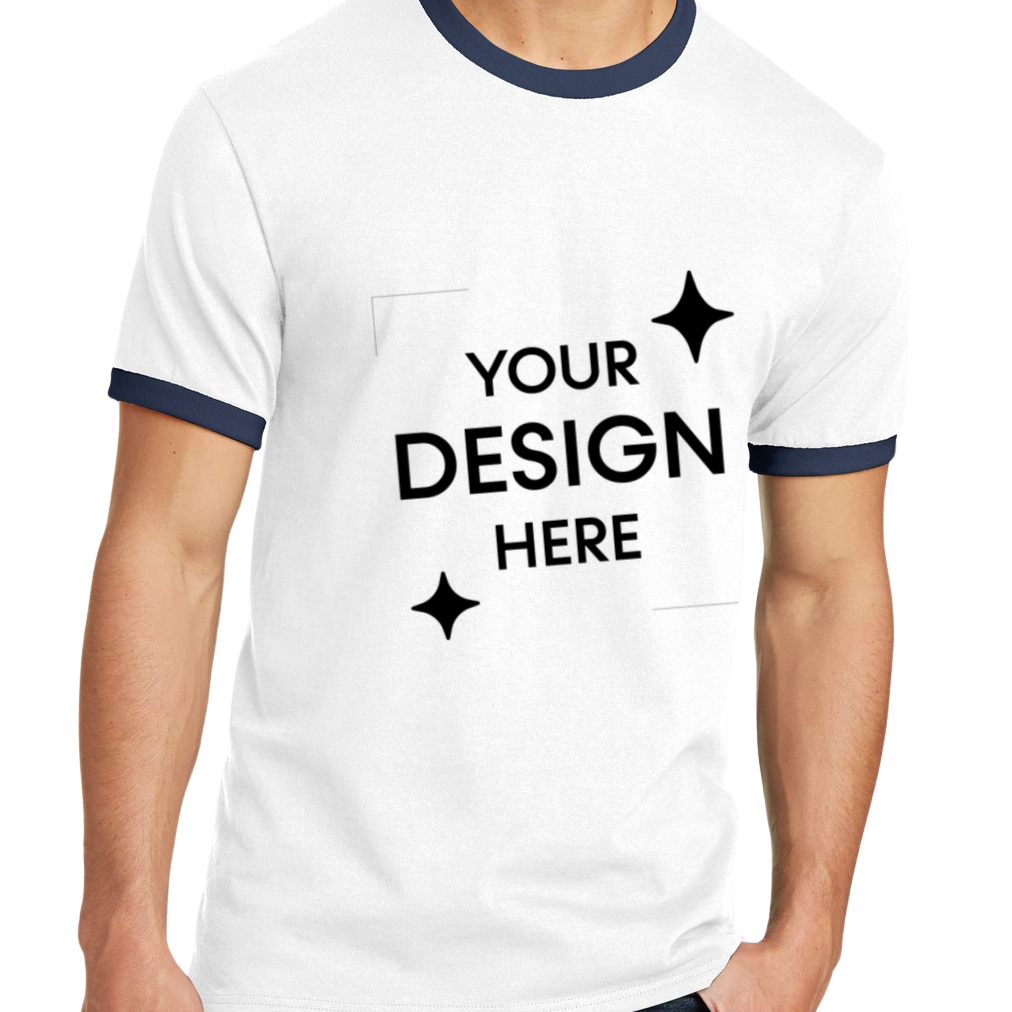 Unisex Core Cotton Ringer Tee