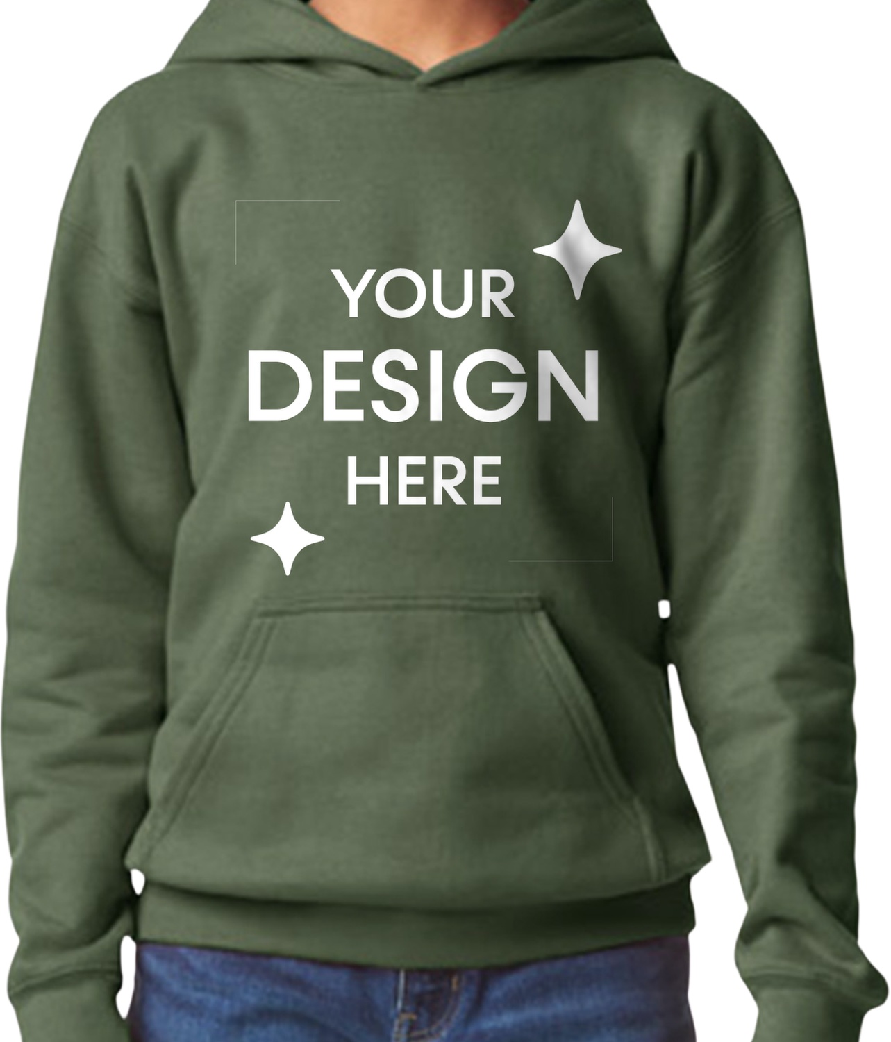 Youth Softstyle Midweight Fleece Hoodie