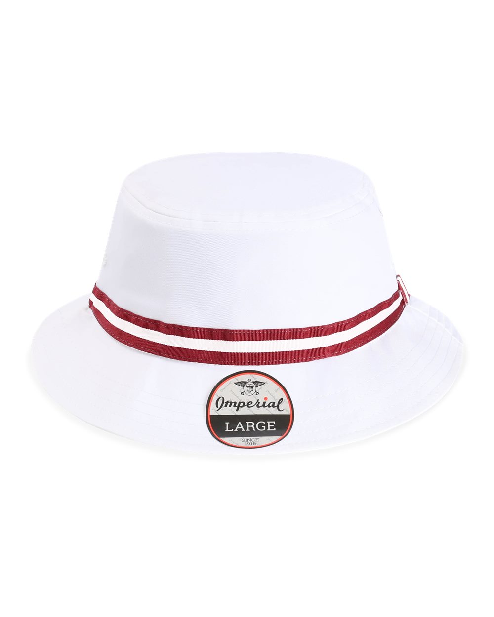 Imperial 1371P White/ Maroon