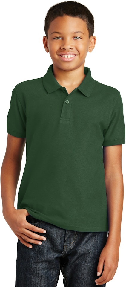 Port Authority Y100 Deep Forest Green