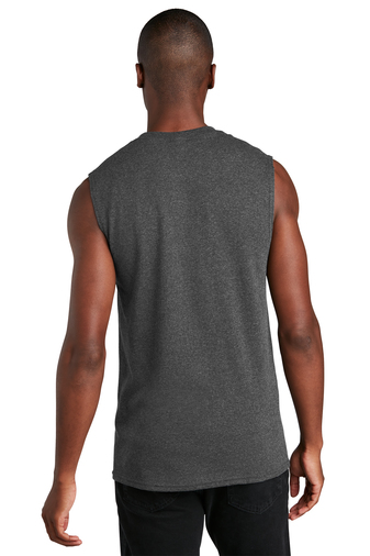 Port & Company PC54SL Dark Heather Gray