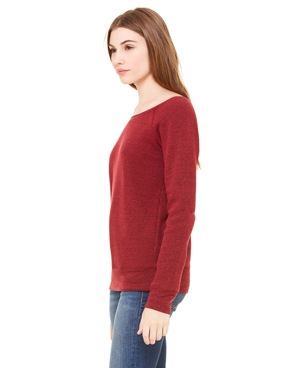 Bella + Canvas 7501 Dark Red Triblend