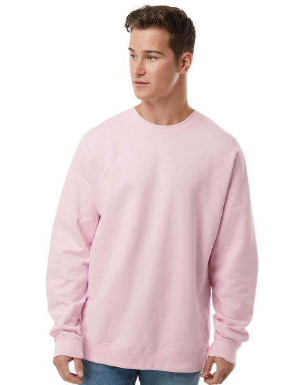 Independent Trading Unisex Midweight Sweatshirt Ss3000 Light