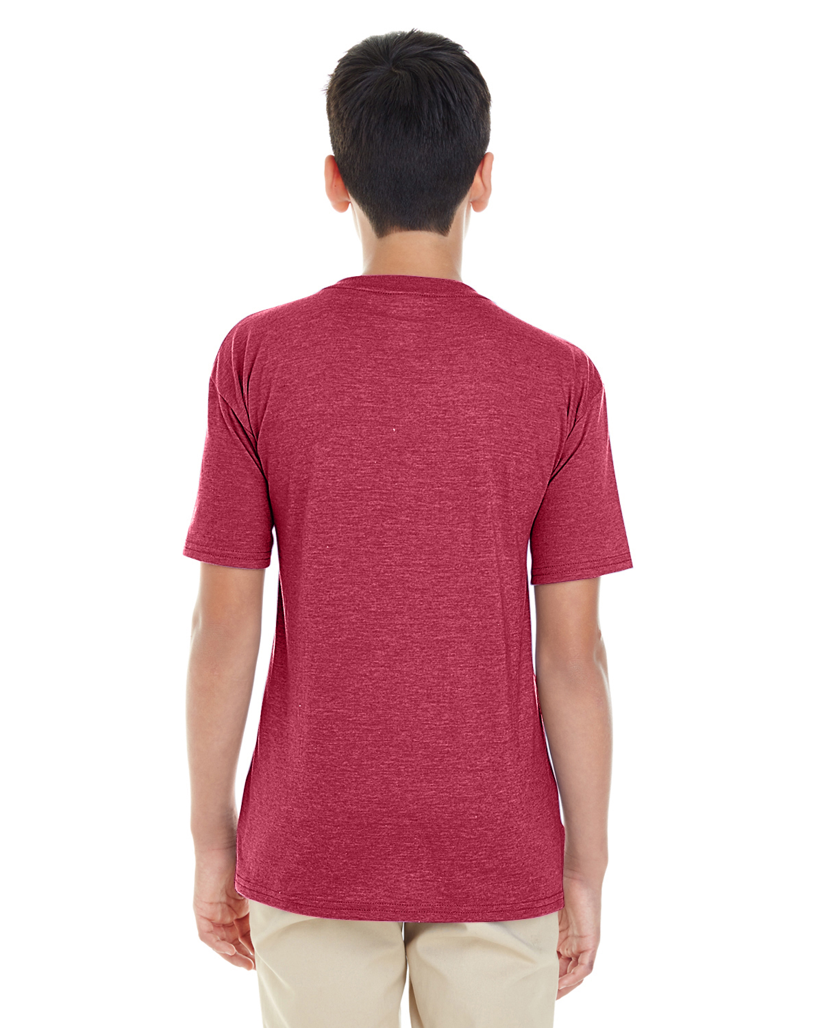 Gildan G645B Heather Cardinal