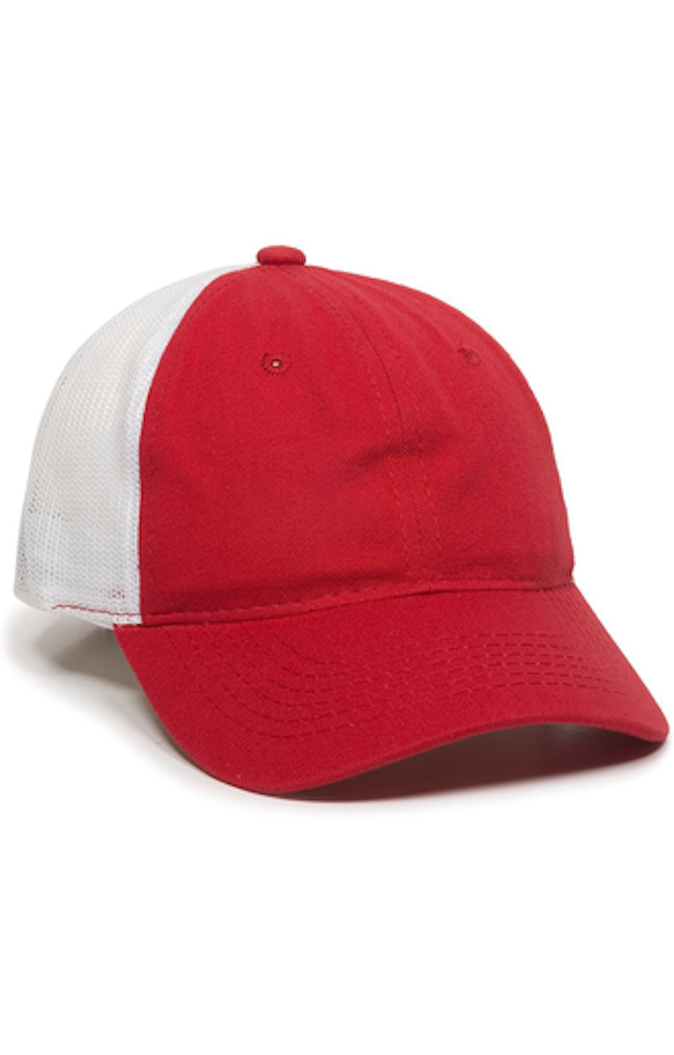 Outdoor Cap FWT-130 Red / White