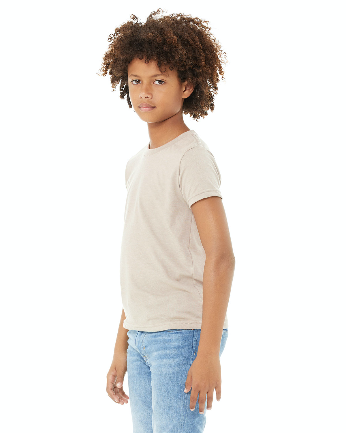 Bella + Canvas 3001YCVC Heather Dust