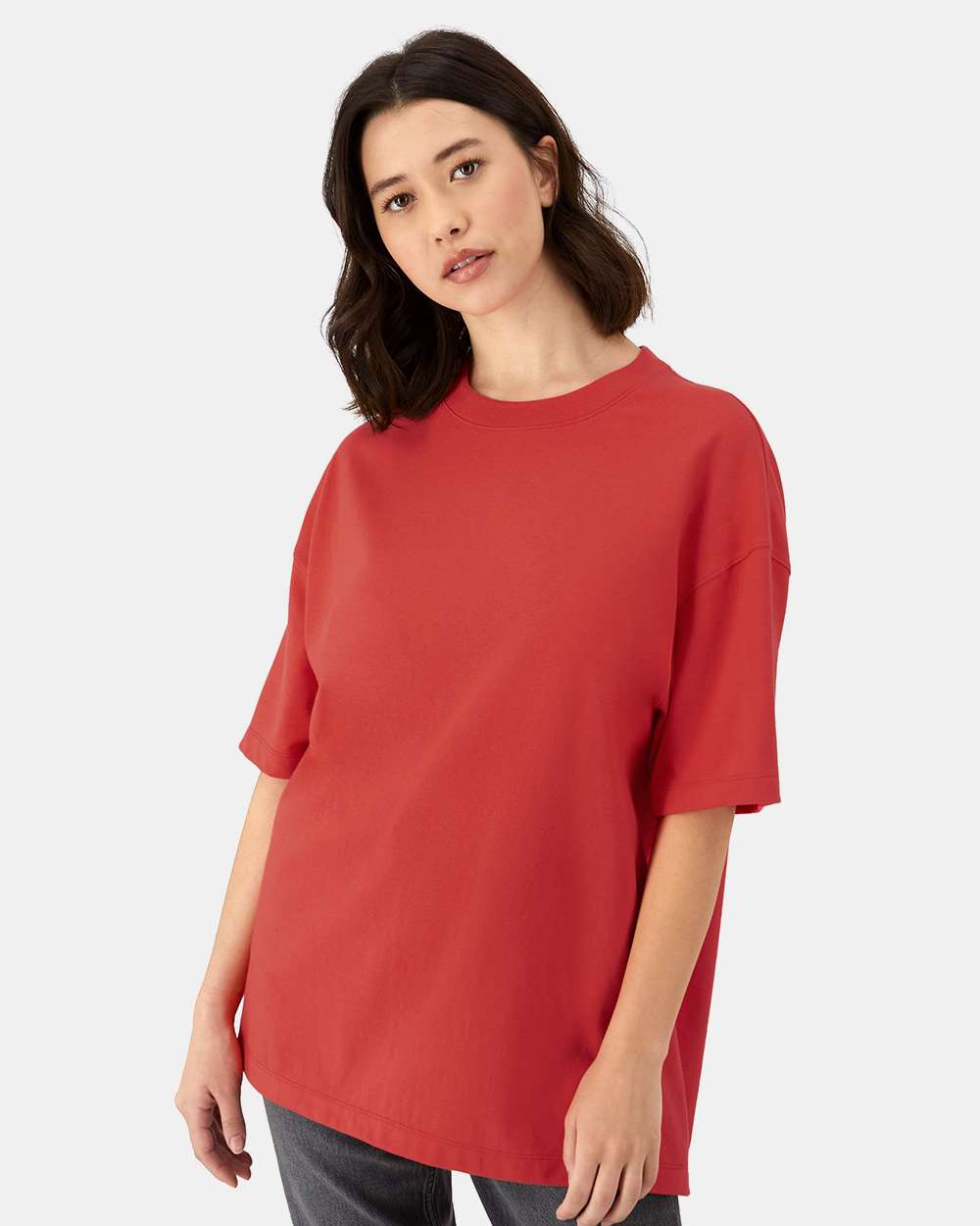 Hanes 5180R Poppy Red