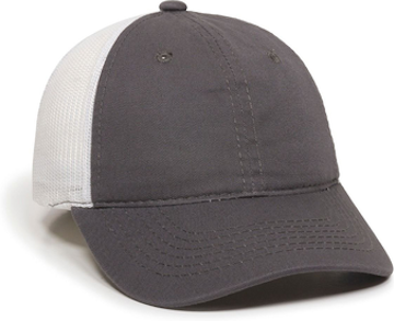 Outdoor Cap FWT-130 Charcoal / White