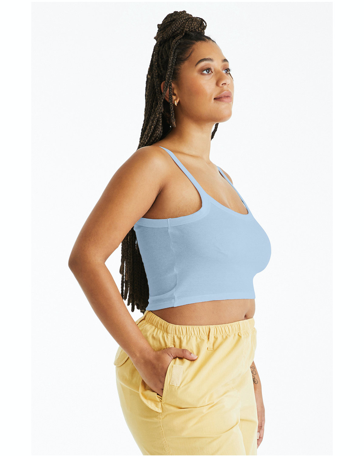 Bella + Canvas 1012BE Solid Baby Blue Blend