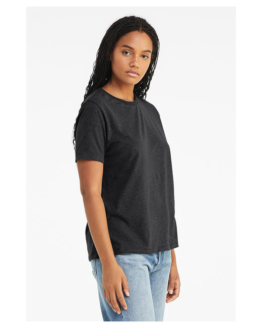 Bella + Canvas 6413 Solid Dark Gray Triblend