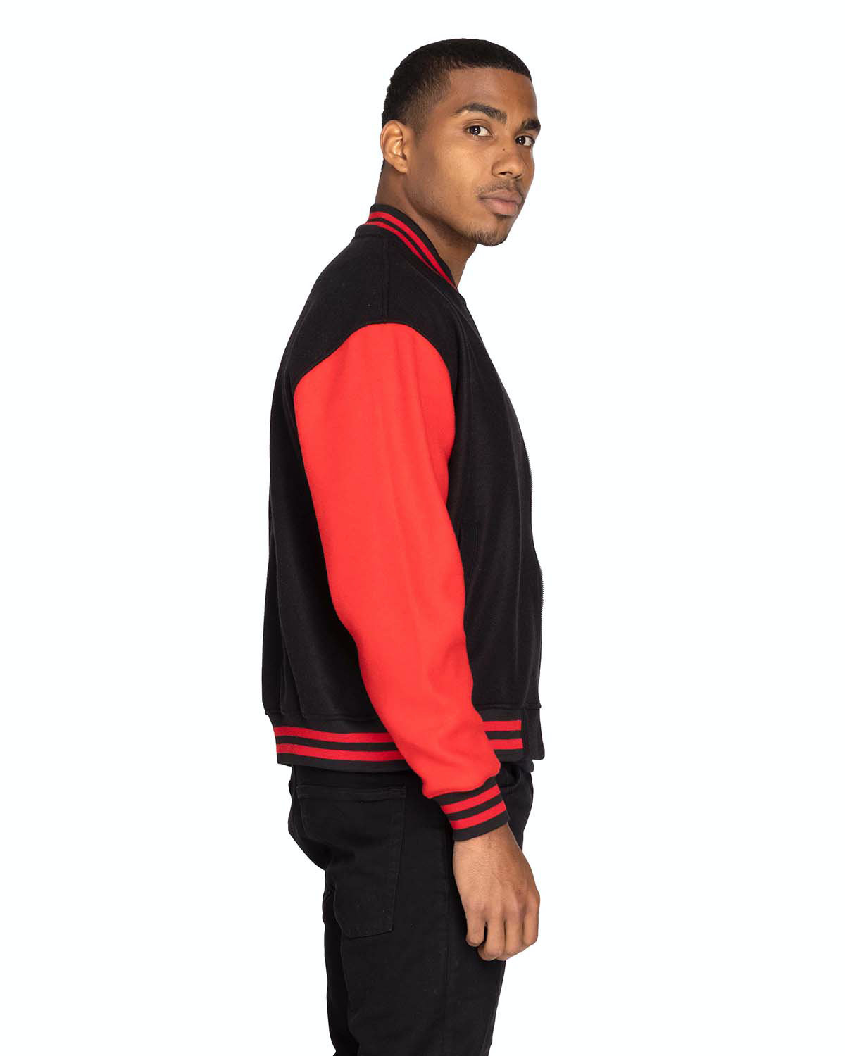 Threadfast Apparel 364J Black / Red