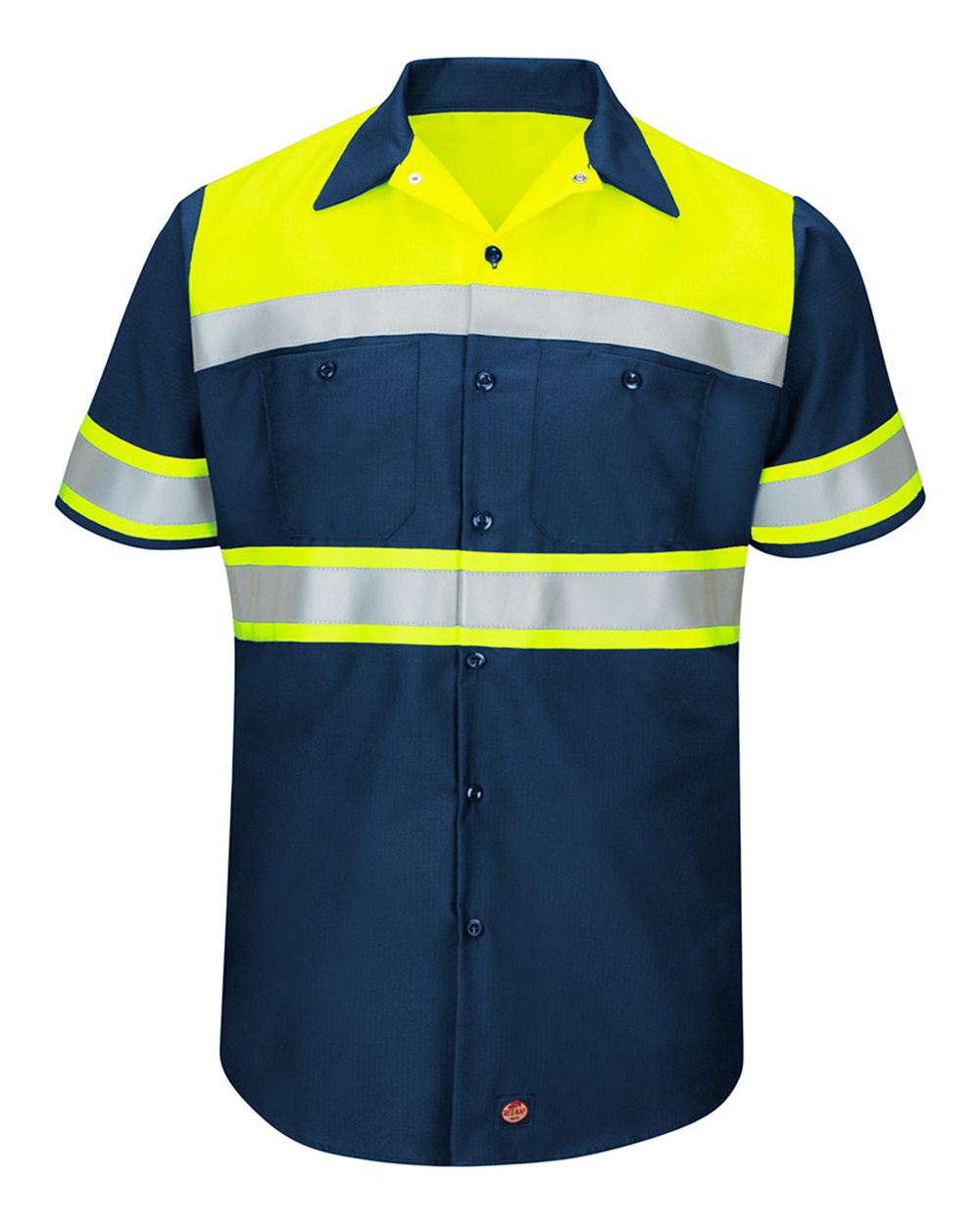 Red Kap SY80L Fluorescent Yellow / Navy